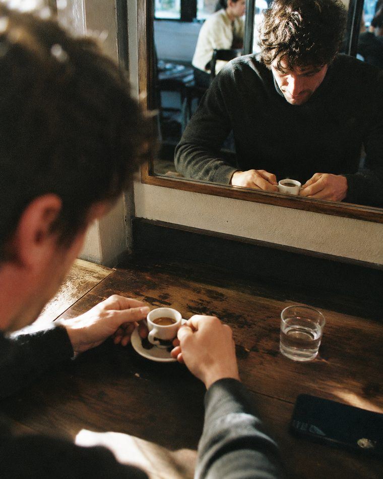 Two friends in conversation, seen the way the people who know you see you